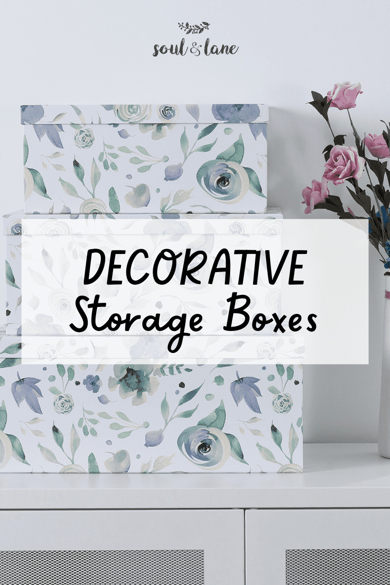 Decorative Storage Boxes by Soul & Lane