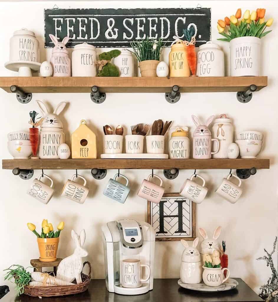 farmhouse easter decor