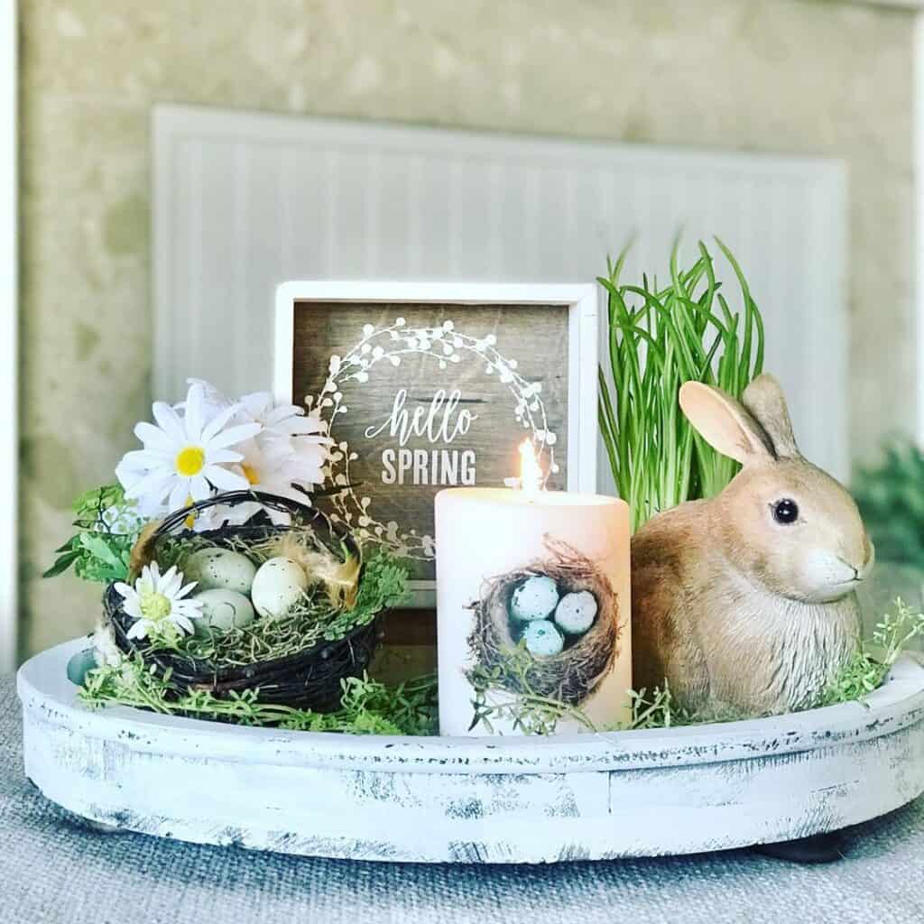 20 Rustic Easter Decorations to Try This Year - Farmhouse Easter Decor