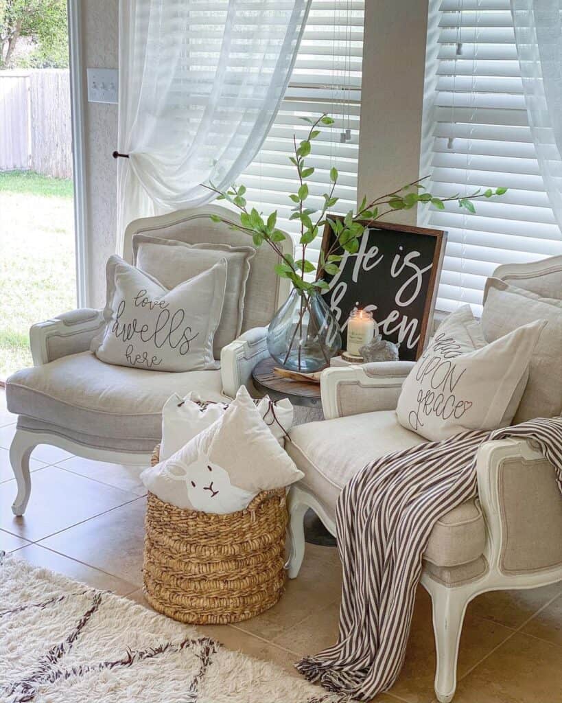 farmhouse easter decor