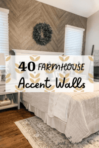 farmhouse accent walls