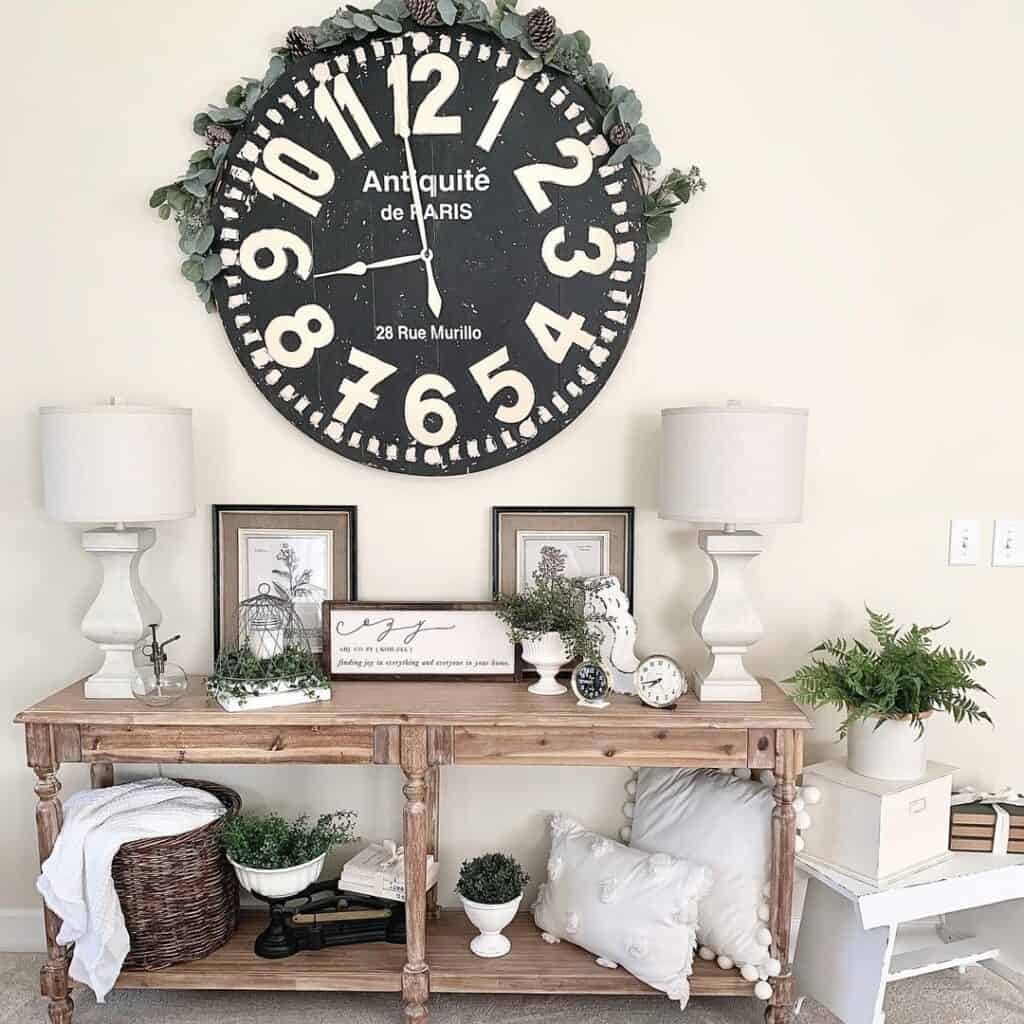 Farmhouse Clock