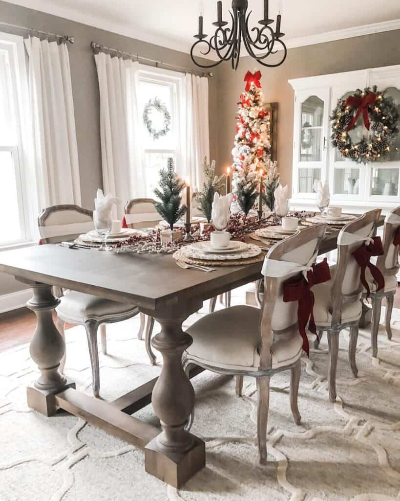 Farmhouse Dining Room Curtains