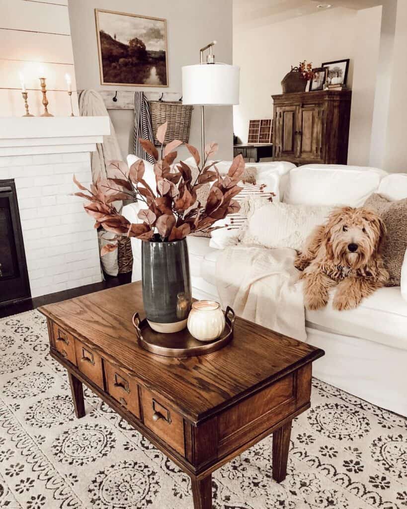 Farmhouse Coffee Table Decor