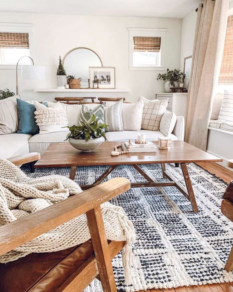 farmhouse coffee table