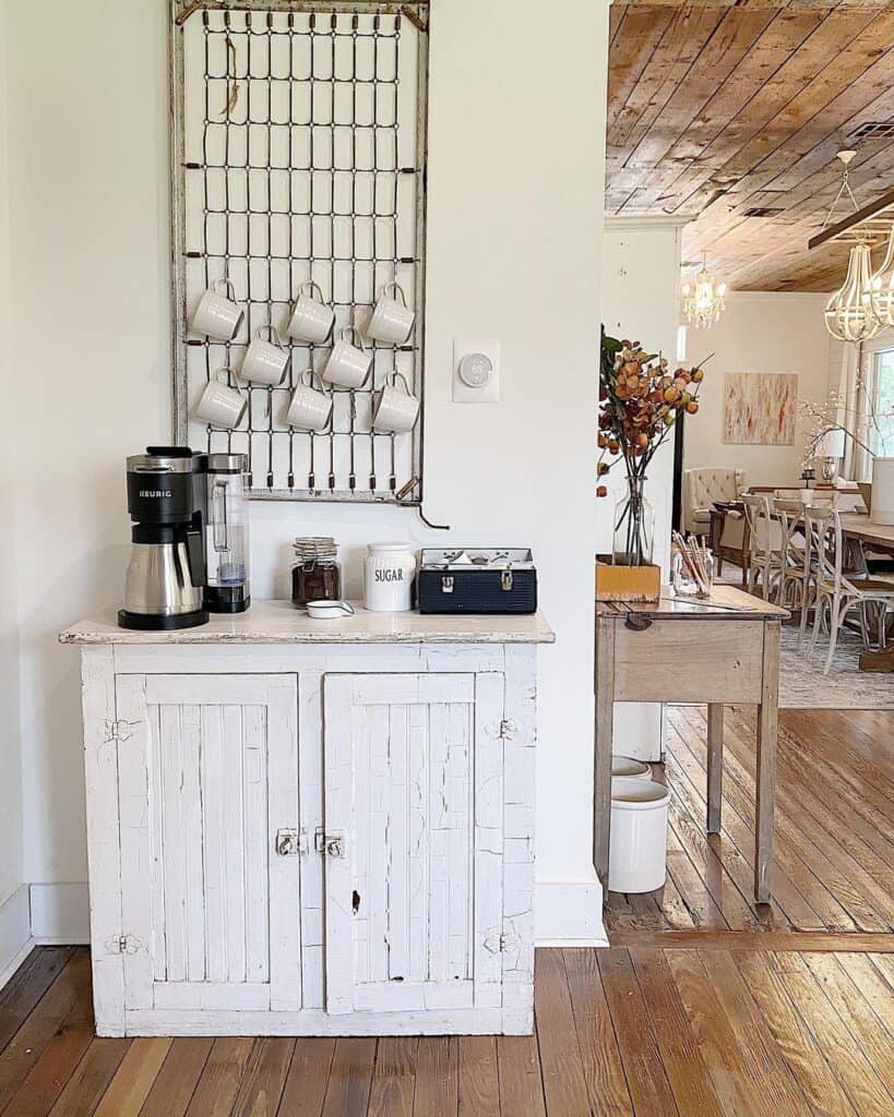 36 Farmhouse Coffee Bar Ideas for an Every Day MoodBoosting Brew