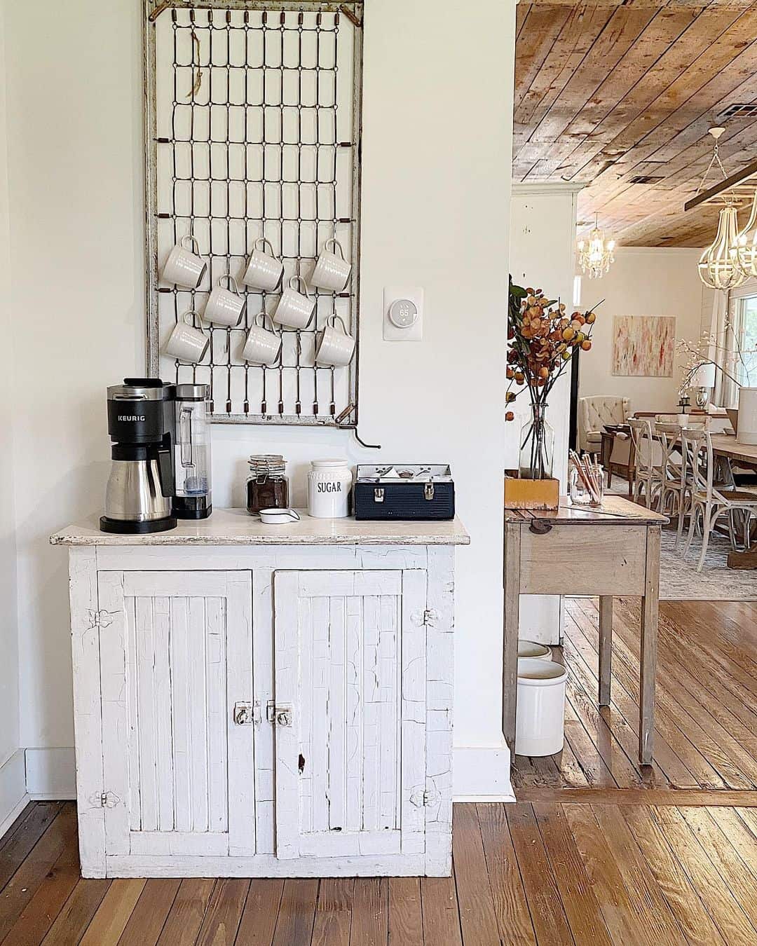 36 Farmhouse Coffee Bar Ideas for an Every Day MoodBoosting Brew