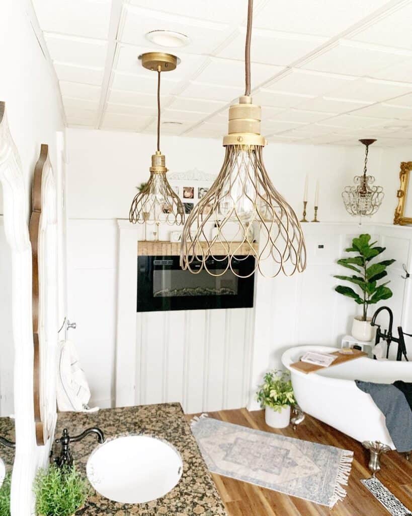 Farmhouse Bathroom Lighting Fixtures