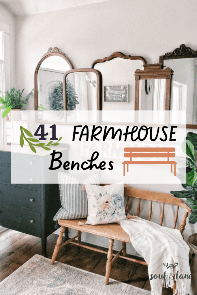 farmhouse benches