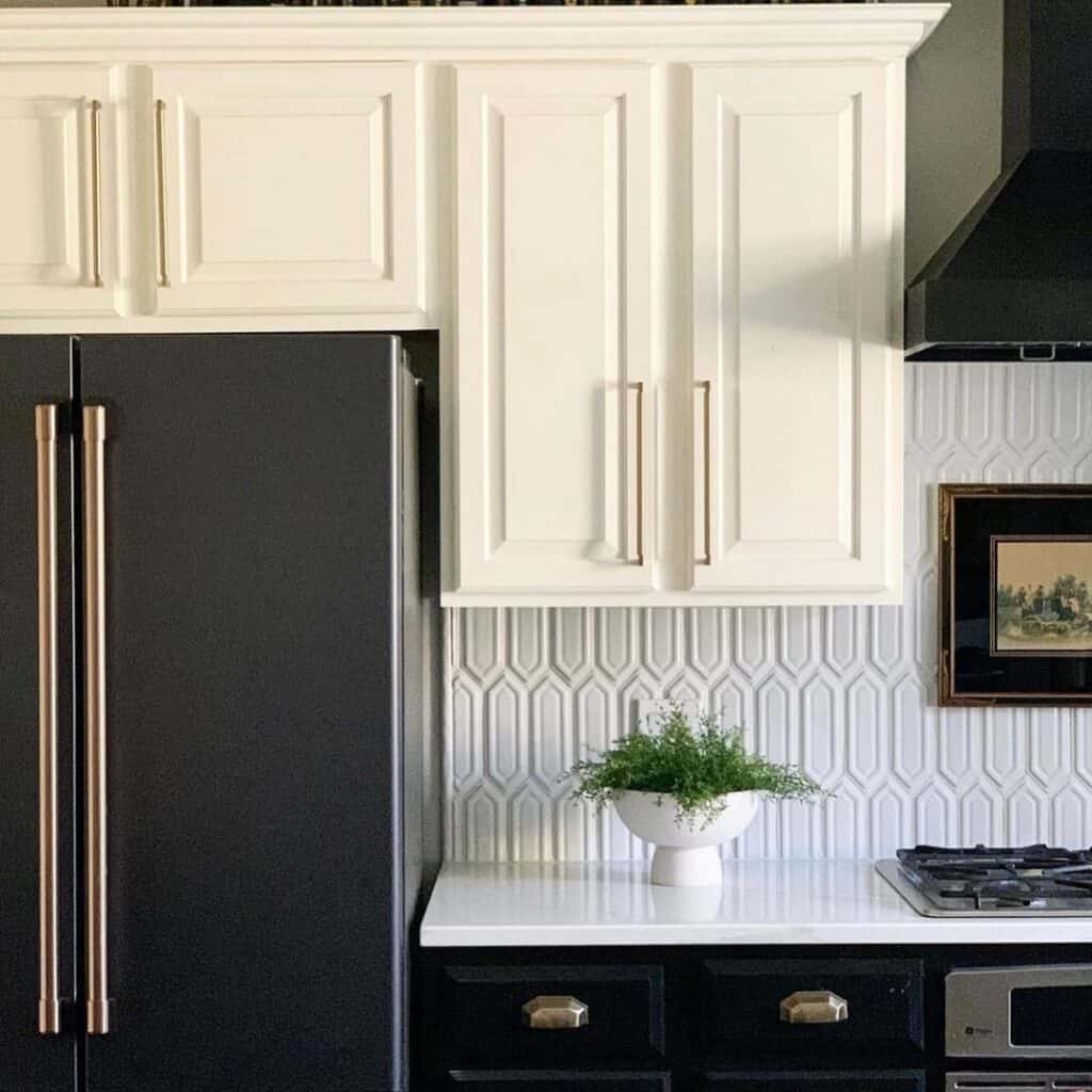Two-Toned Kitchen Cabinet