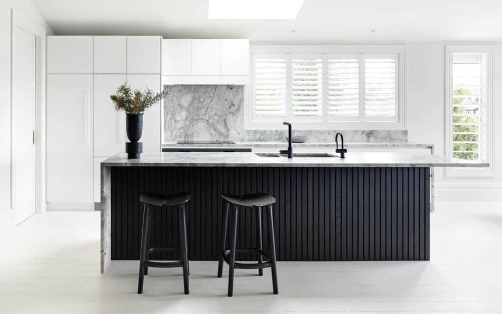 Two-Toned Kitchen Cabinet