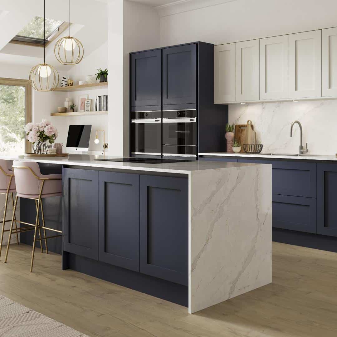 Contrasting Kitchen Cabinets Fabdiz