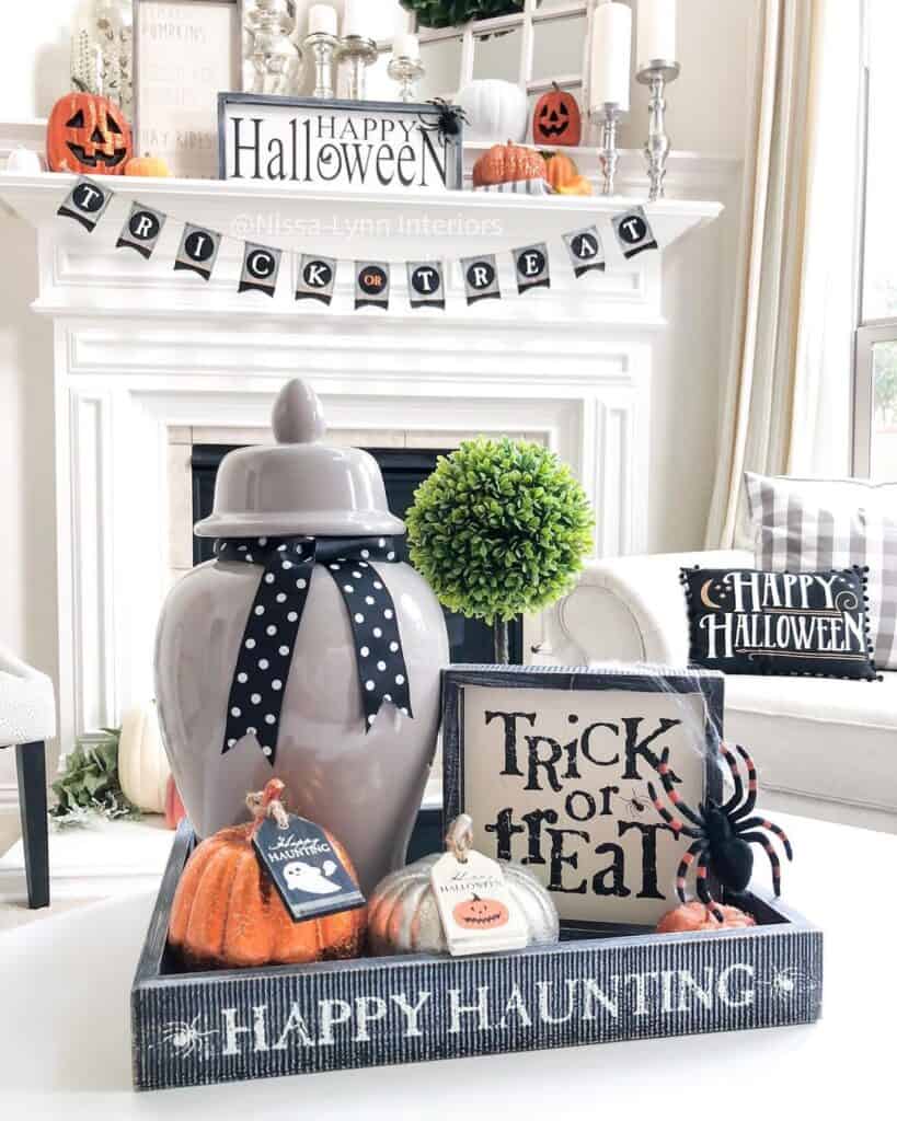 Halloween Coffee Table Décor Ideas