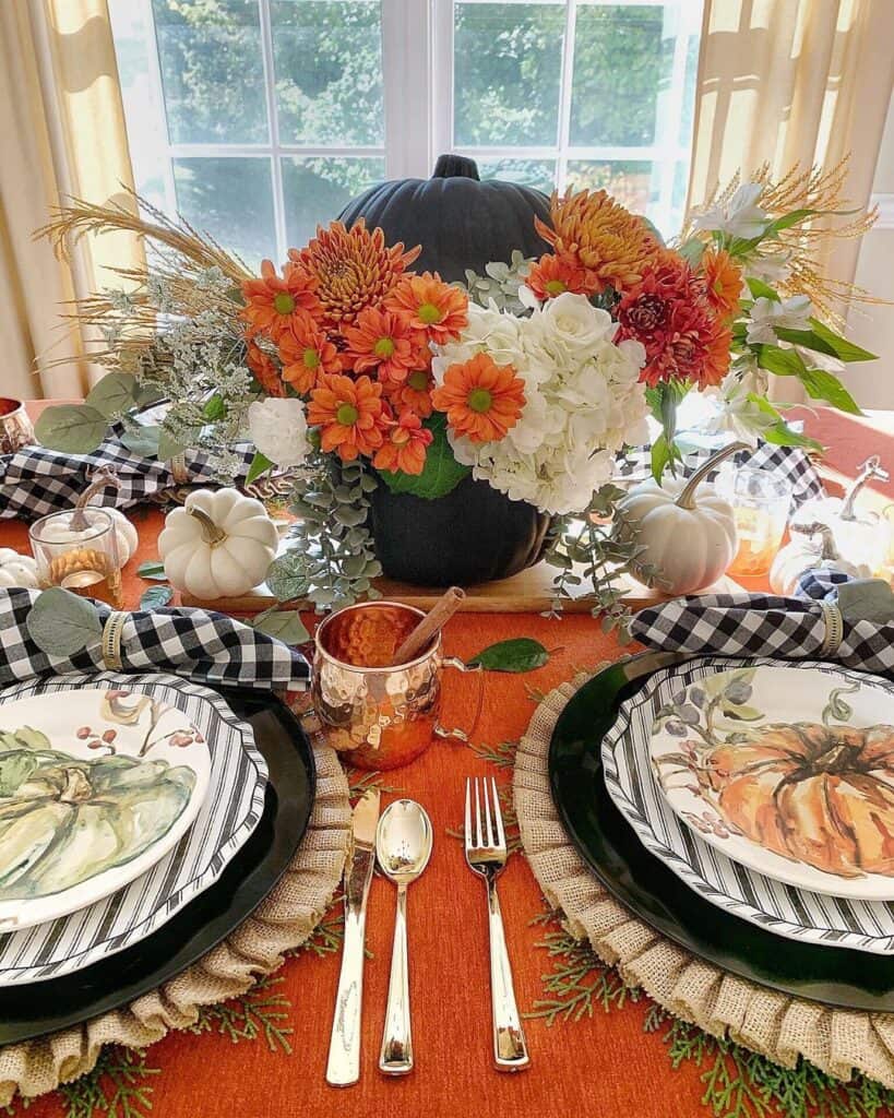 Halloween Floral Centerpieces