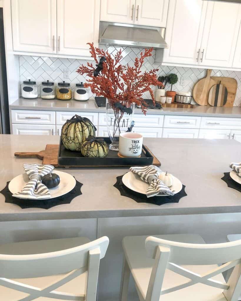 Halloween Floral Centerpieces