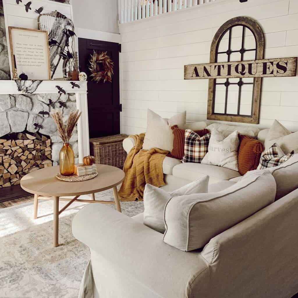 Thanksgiving Living Room Décor Ideas