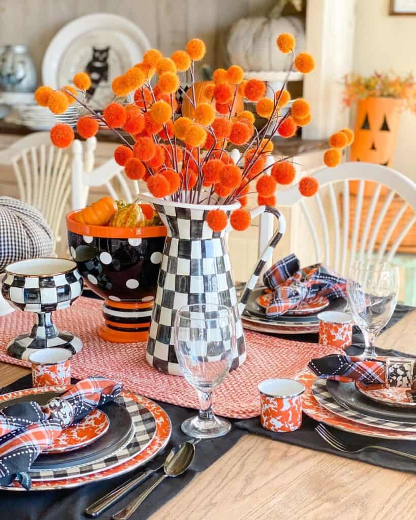 Halloween Floral Centerpieces