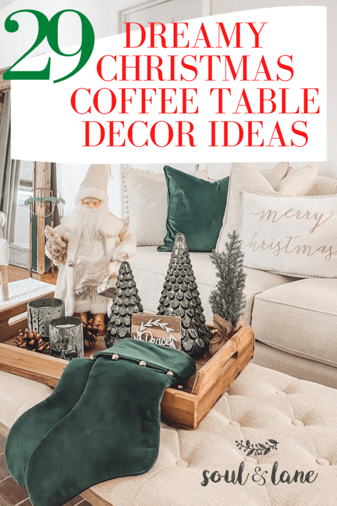 Christmas Coffee Table Décor