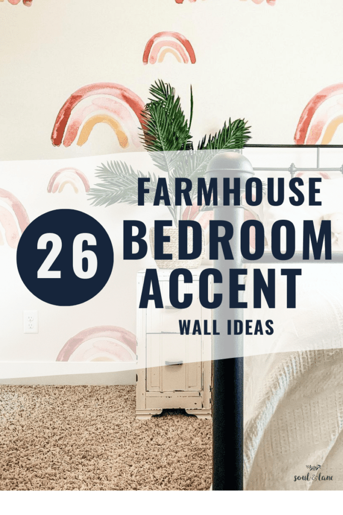 Farmhouse Bedroom Accent Wall Ideas