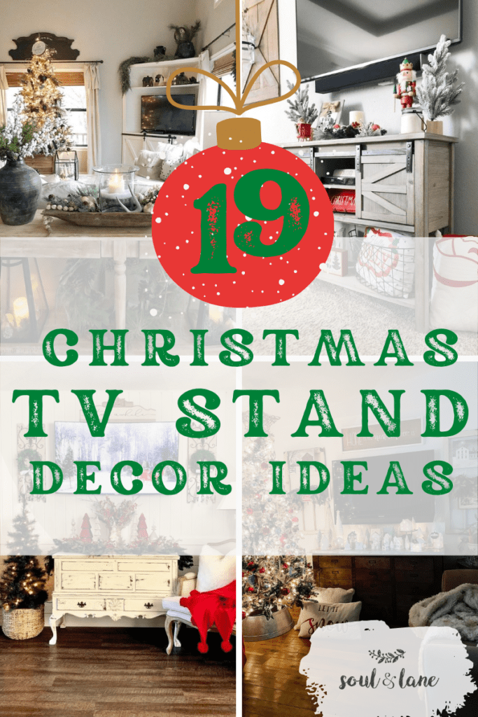 Christmas Décor Ideas for TV Stands