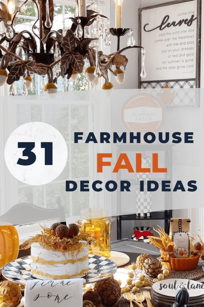Farmhouse Fall Décor Ideas
