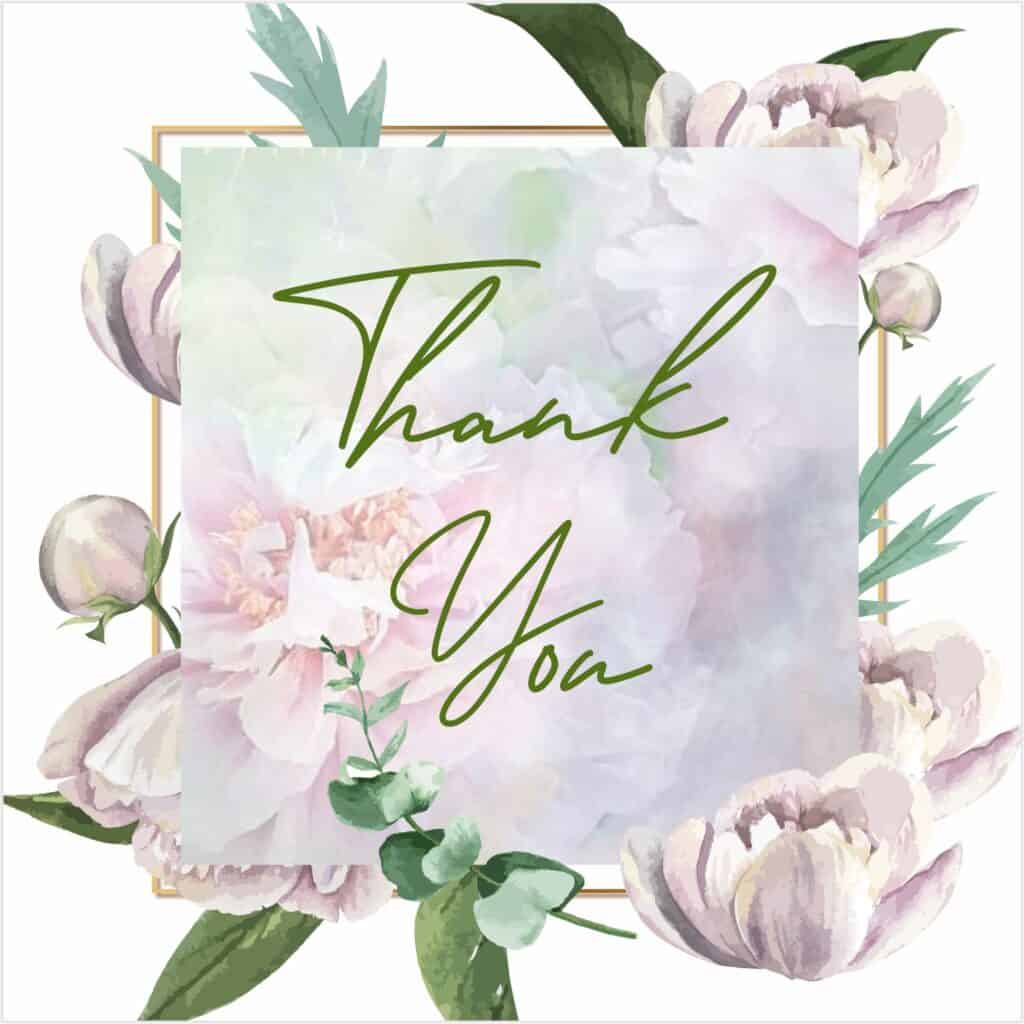 Free Printable Thank You Cards