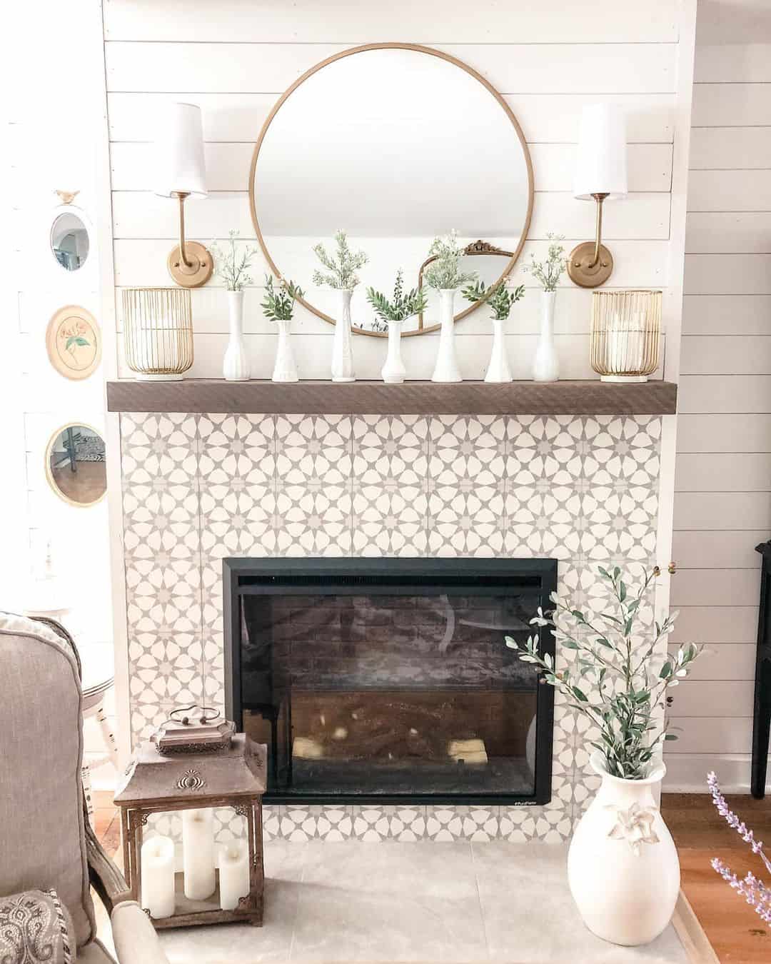 33 Mirror Above Fireplace Ideas for a Mantel
