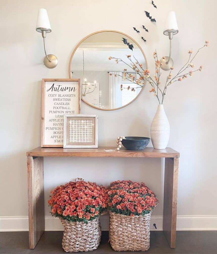 What Do You Hang Above a Console Table?