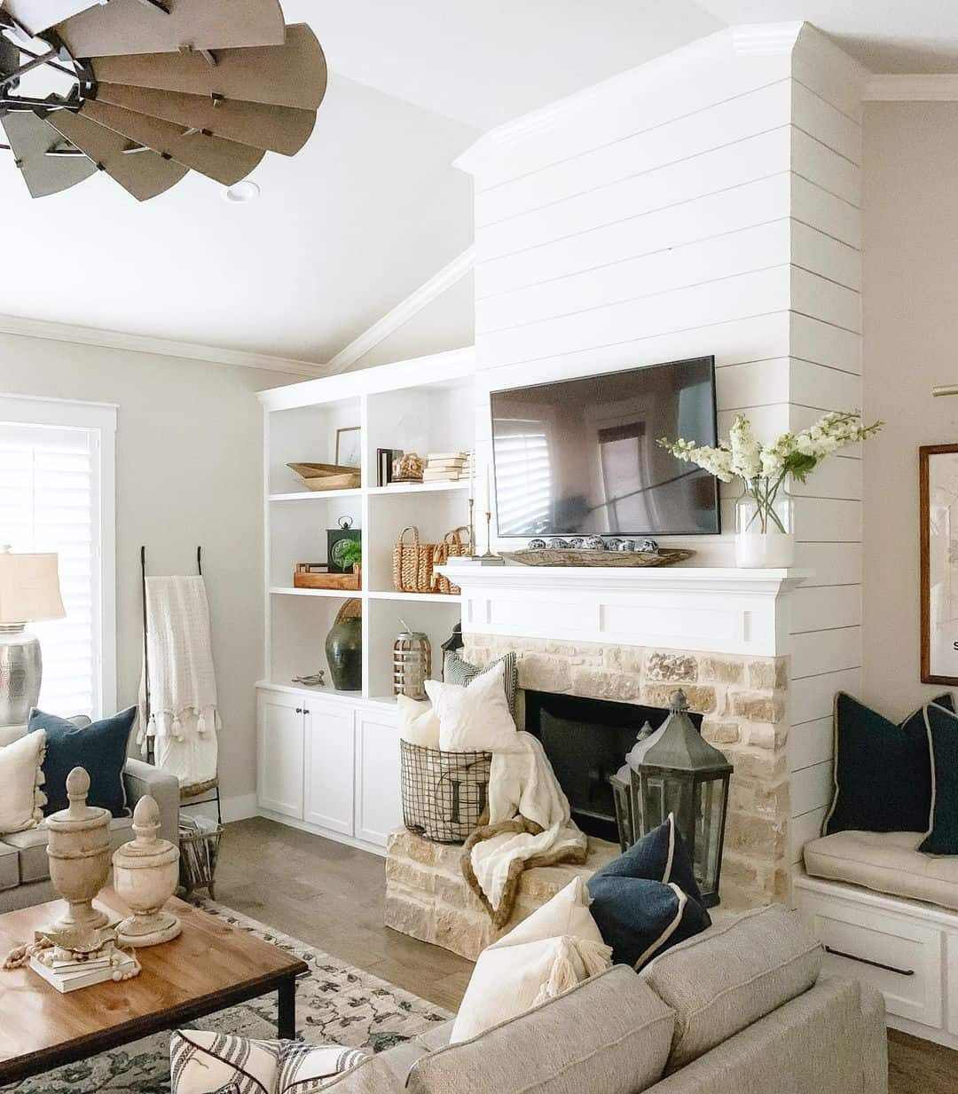 23 Storage Around Fireplace Ideas that are Too Hot to Handle