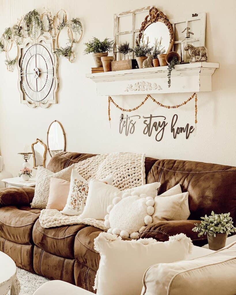 Wall Décor Above Couch Ideas