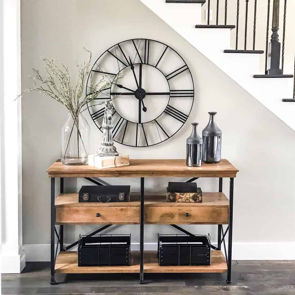 What Do You Hang Above a Console Table?
