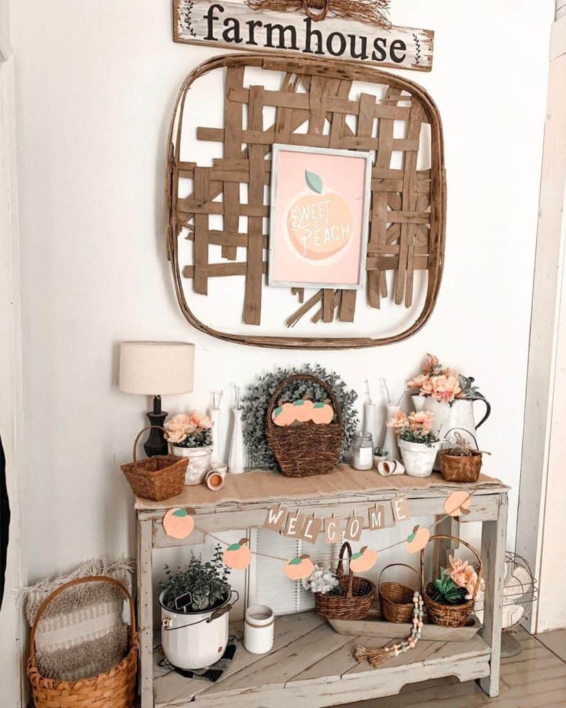 What Do You Hang Above a Console Table?