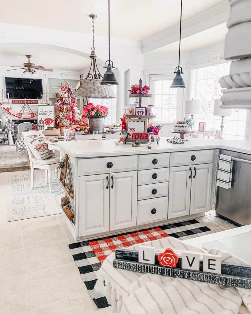 Valentine’s Day Kitchen Décor Ideas