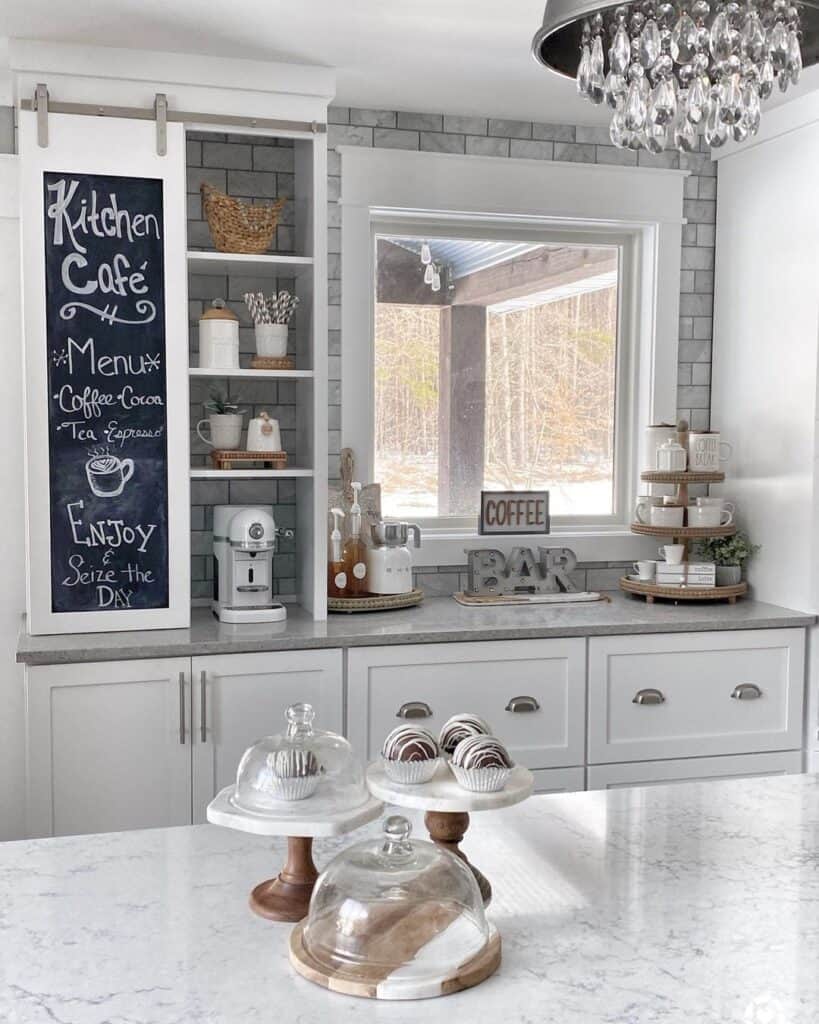 Built-In Coffee Bar Ideas