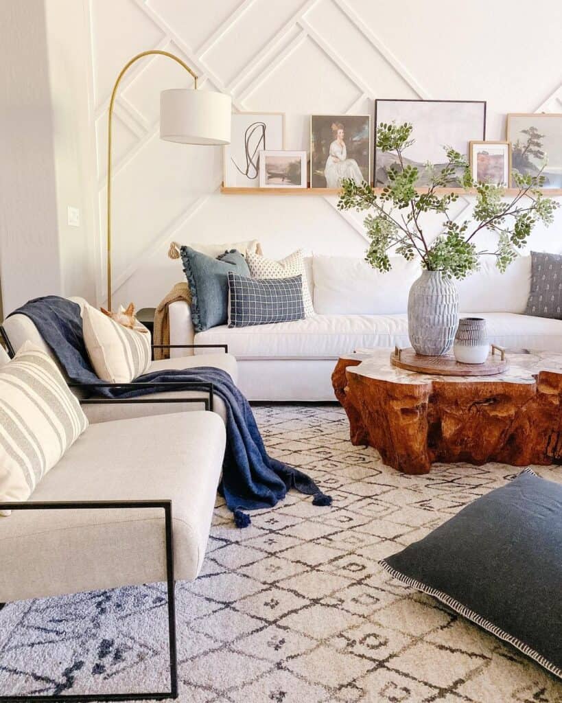 White Accent Wall Ideas