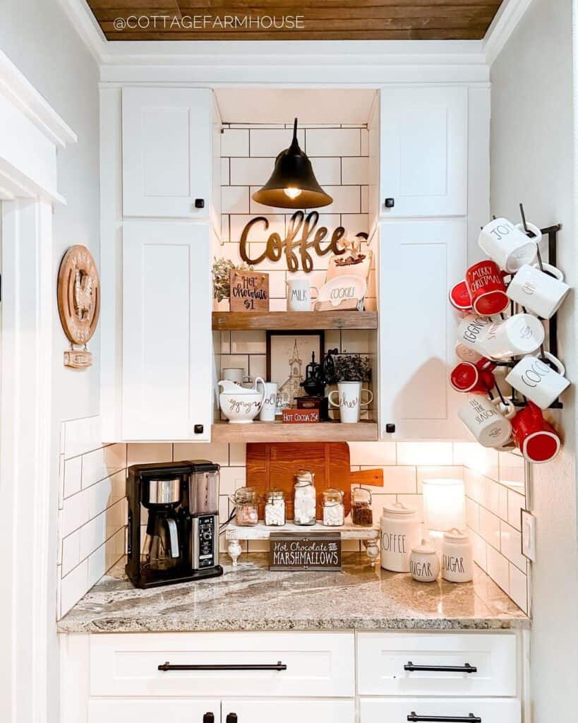 Built-In Coffee Bar Ideas