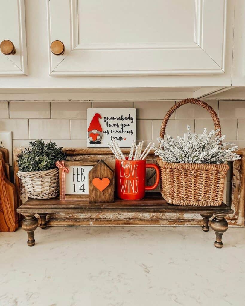 Valentine’s Day Kitchen Décor Ideas