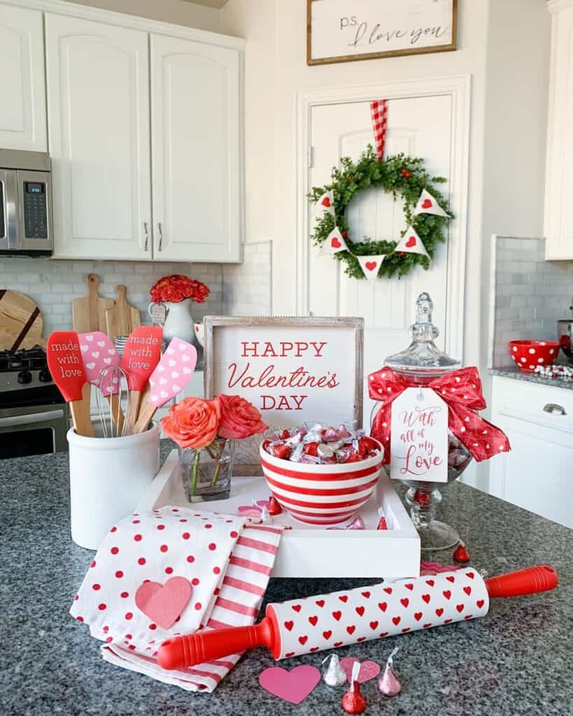 Valentine’s Day Kitchen Décor Ideas