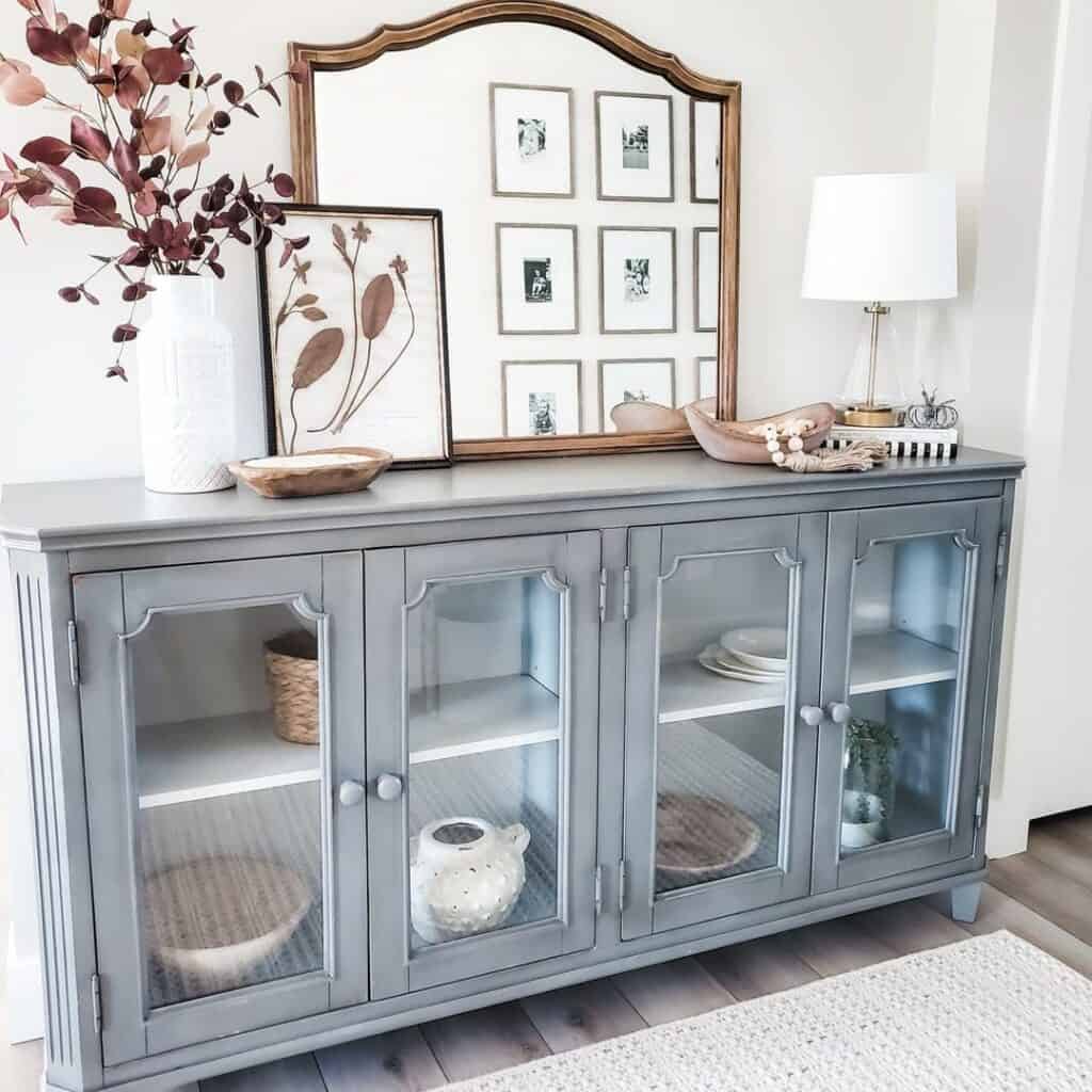 Mirrors Above Console Tables