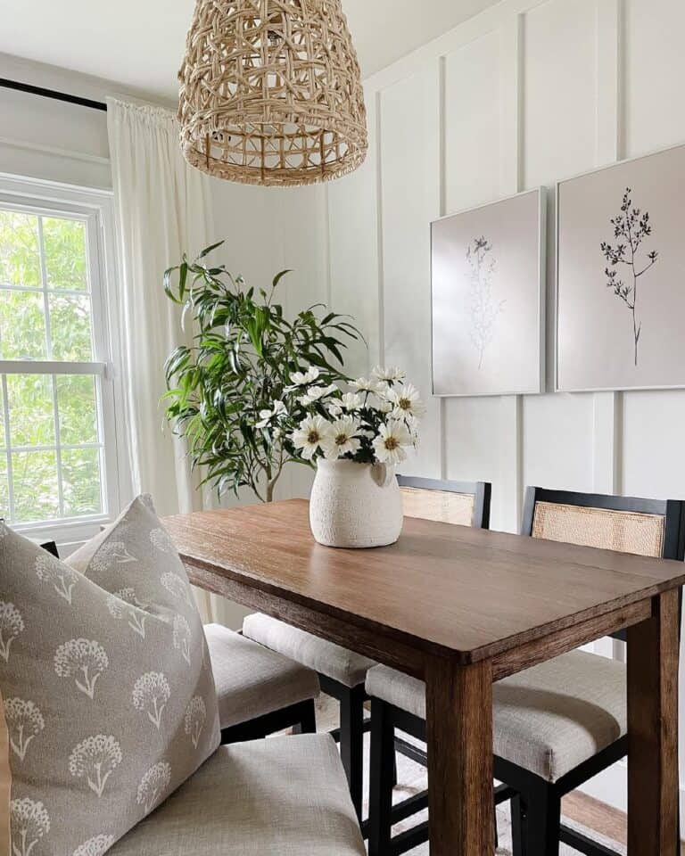 26 Irresistibly Chic Board and Batten Dining Room Accent Walls