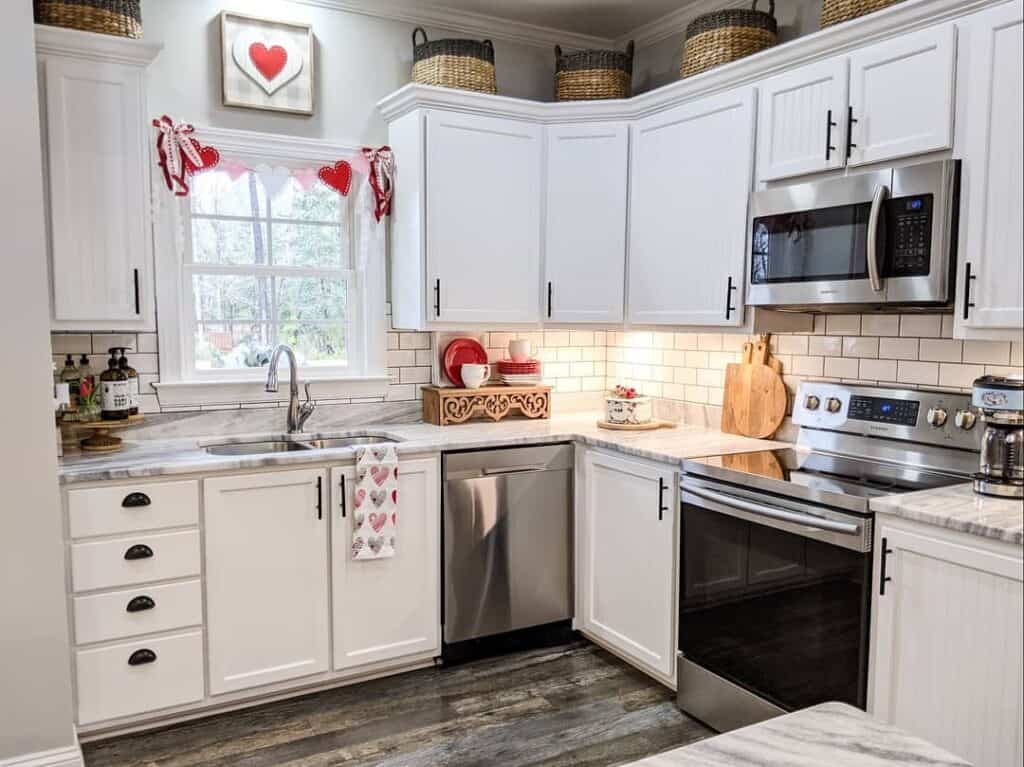 Valentine's Day Kitchen Decor ideas