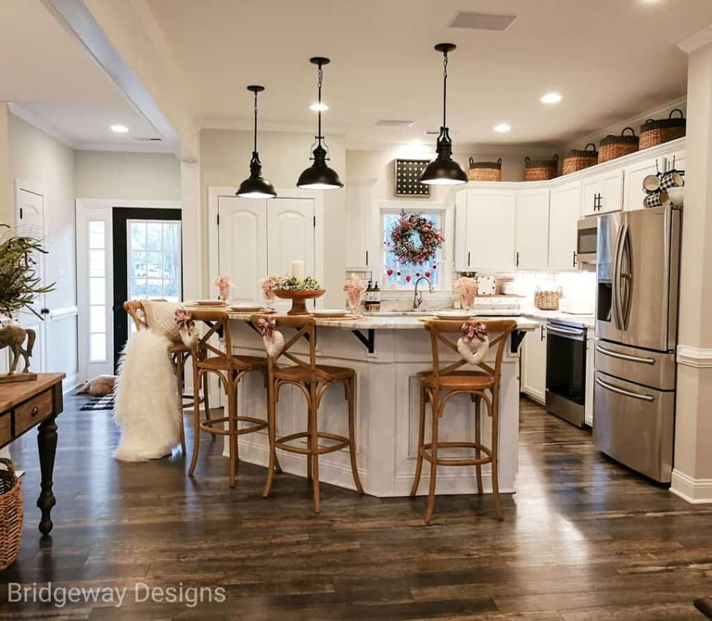 Valentine’s Day Kitchen Décor Ideas