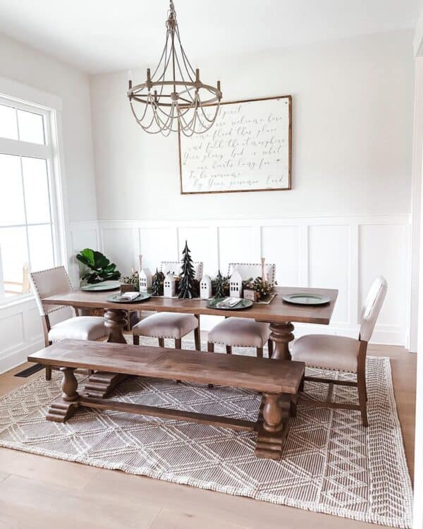 26 Irresistibly Chic Board and Batten Dining Room Accent Walls