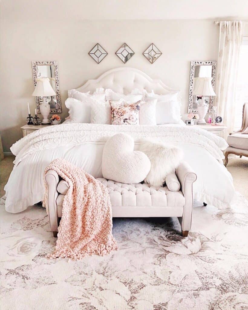 Farmhouse Bedroom Benches
