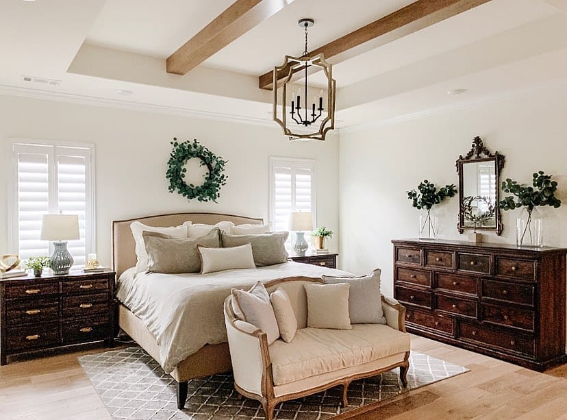 Farmhouse Bedroom Benches