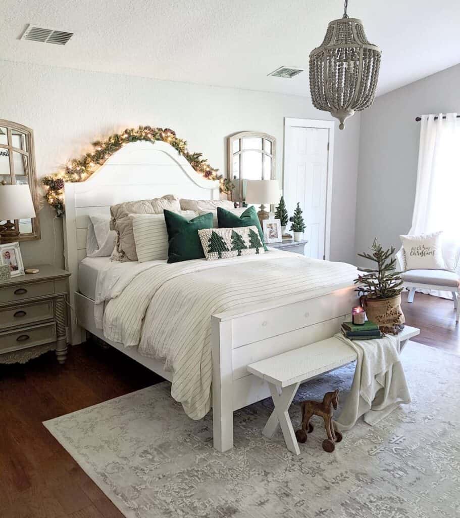 Farmhouse Bedroom Benches
