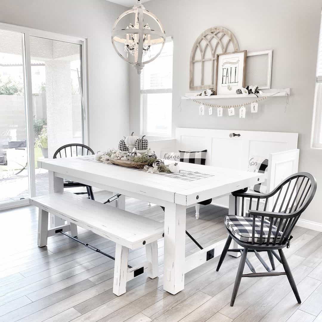 Dining Room with Farmhouse Dining Table - Soul & Lane