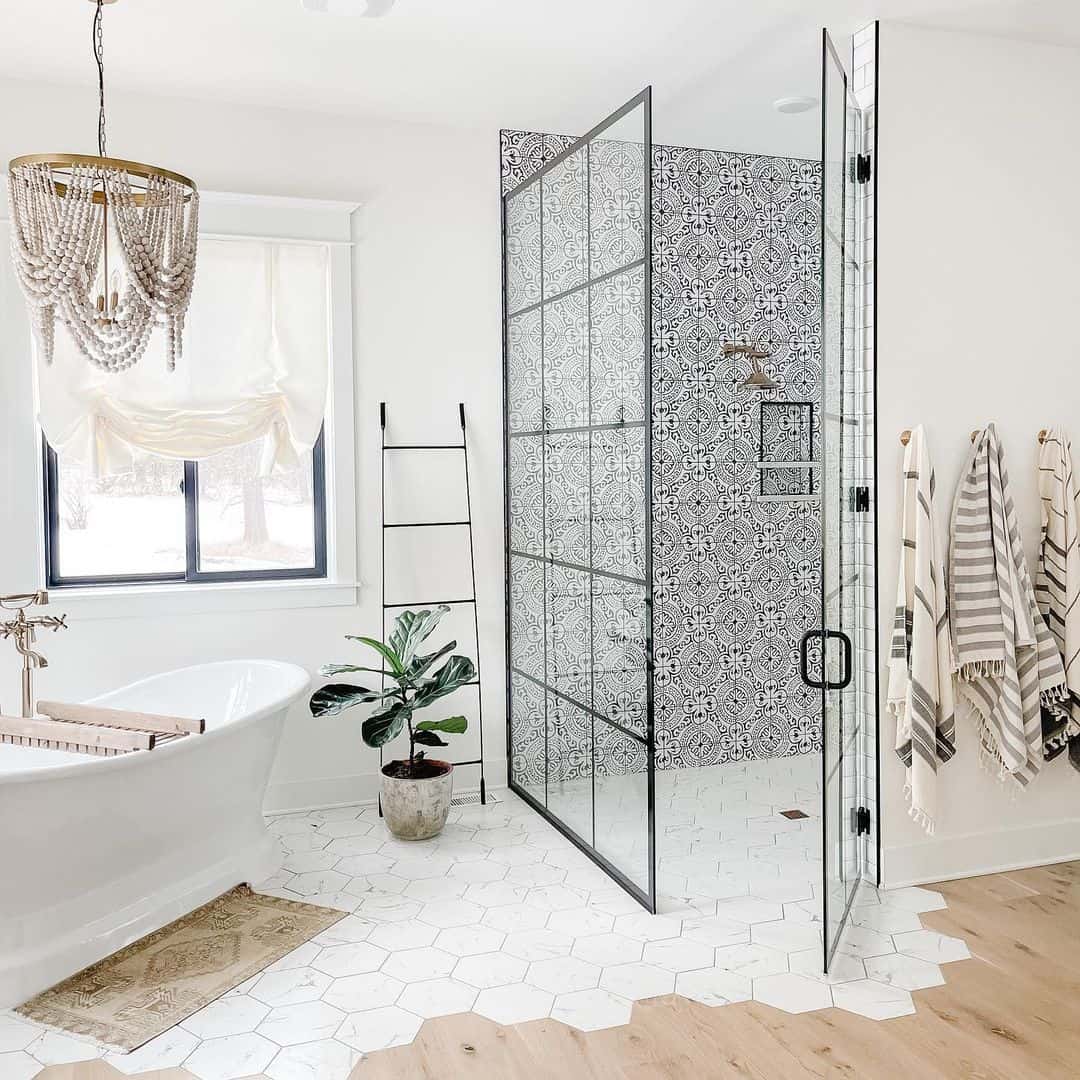 34 Tub Next to Shower Ideas for a Functional Bathroom