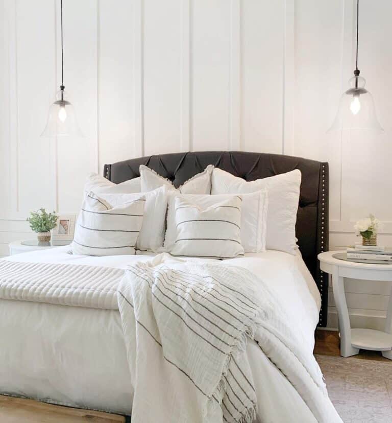 Minimally Chic Board and Batten Walls for Bedroom