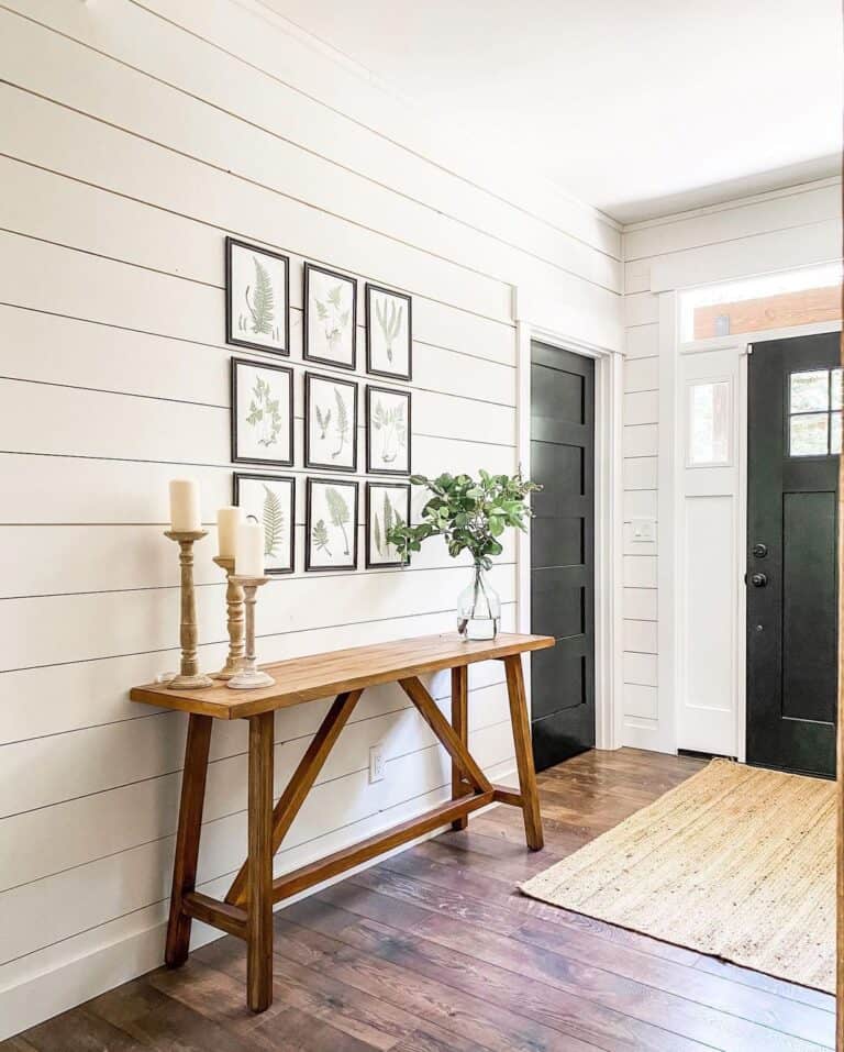 Prints on Shiplap